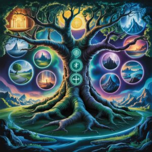 Yggdrasil and the 9 Worlds
