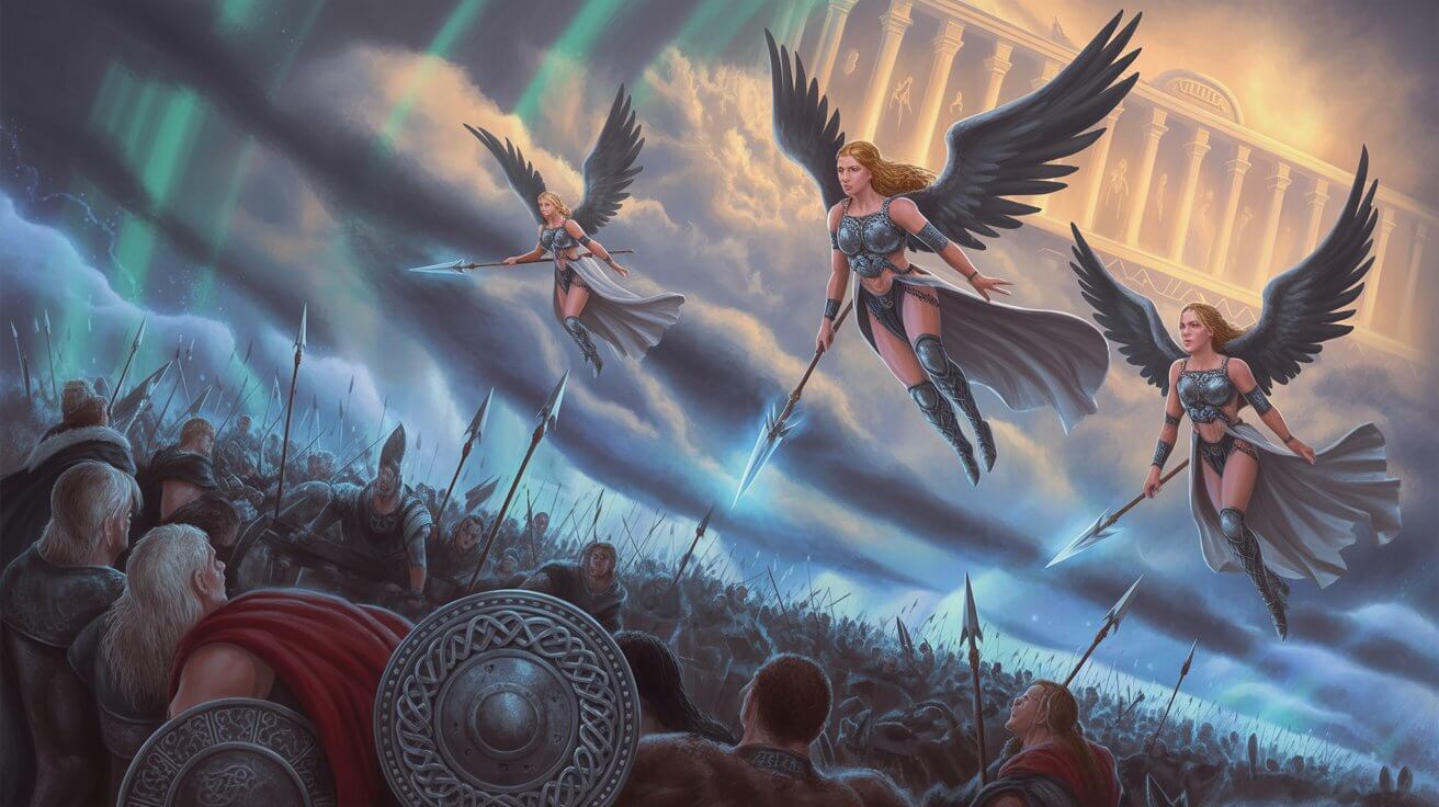Valkyrie Def Valkyries & Einherjar: Warriors of Norse Myth - Valkyries and Einherjar