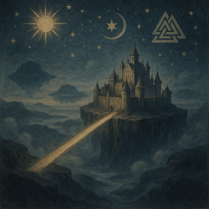 The Hidden Geography of Asgard in Norse Cosmology