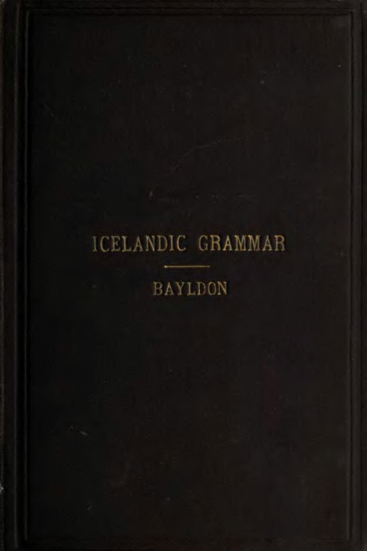 An elementary grammar of the old Norse or Icelandic language.djvu